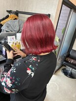 トリコ(ToricO) チェリーレッド ワインレッド ダブルカラー