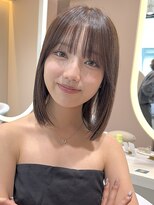 サンド ミュウ 横浜店(sand mieu)&nbsp;地毛風グレージュボブ