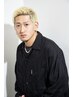 【メンズカット+1回ブリーチ(坊主~ショート)】金髪坊主&ショートにしたい方