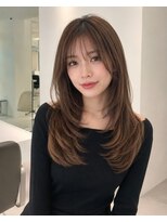 ラファンジュ ヘアー クレオ(Rohange hair Creo)&nbsp;ココアブラウン/レイヤーカット/ハイレイヤー/透明感