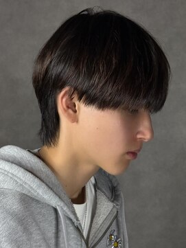 エルマーク 本山(L-MARK) センターパート/フェザーパーマ/カルマパーマ/メンズ
