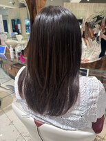 ヘアメイク アース 西船橋店(HAIR & MAKE EARTH) 【MISA】ストレートタッチのレイヤーミディ♪