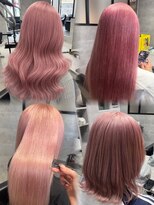 ルイス(L'wis)&nbsp;渋谷 ブリーチ ピンクヘア 学割