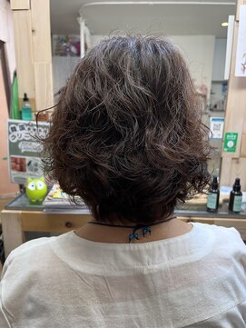 ヘアーサロン アイディ(HAIR SALON Id) レイヤーボブのパーマスタイル