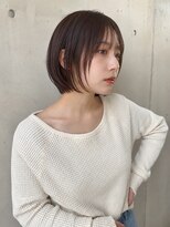 フリー(Free)&nbsp;20代30代40代50代似合わせマッシュショートボブフレンチバング