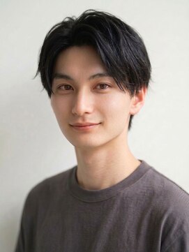 モッズヘアー メン 戸田公園店(mod's hair men) ラックセンターパート社会人ダークアッシュ就活ヘア20代30代p1