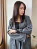 【縮毛を改善しサラサラストレートに】カット+髪質改善ストレート ¥22000