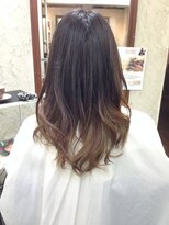 フェリシータ 総持寺店(felicita)&nbsp;ジンジャーベージュ系ナチュラルグラデーション＠毛先ゆる巻