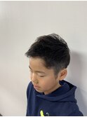刈り上げキッズショート