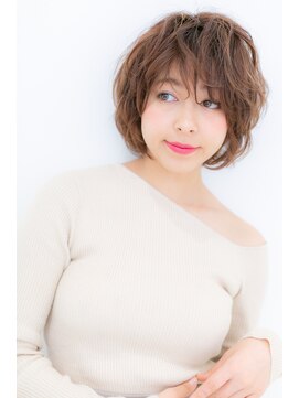 カバーヘア ブリス 大宮西口(COVER HAIR bliss) ルーズなくせ毛風無造作カール小顔ショートY大宮30代40代50代!