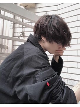 シン(syn) 前下がりマッシュウルフ