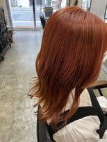 スラン(sran hair and spa) 【sran】夏に大人気◎シャーベットオレンジ
