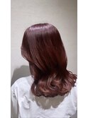 【艶髪】弾む髪ローズブラウン