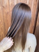 リミックス 飯塚店(Remix)&nbsp;艶ロング×サンドベージュカラー◎20代30代40代50代