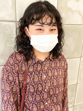 トゥコ(tuco) ミディアムパーマスパイラルパーマ黒髪パーマくるくるパーマ
