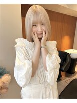 クペウ(cope'u)&nbsp;white blond