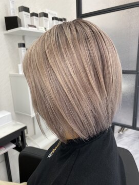 ラムシェール(LamChele) 【lamchele】緑色を抑えたミルクティーグレージカラー