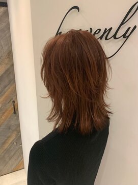 オースティン 流山おおたかの森(AUSTIN) 大人かわいい前髪セシルカットココアブラウンフリンジウェーブ