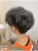 ショート波巻きパーマ/福原遼華