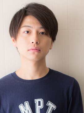 モッズヘアメン 札幌月寒店(mod's hair men) マットブラウン&小顔補正立体カットのラウンドマッシュh札幌月寒