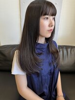 エトス プロデュースド バイ ヴァイナルズミックス(Ethos produced by Vinyl's mix)&nbsp;重ためレイヤーカットパッツン前髪