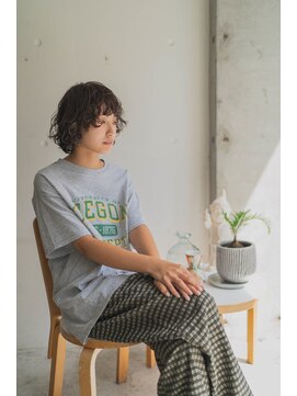 ビビト(bibito) bibito ウェーブパーマ　くるくるパーマ　ボブウルフパーマ