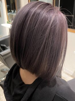 ヘアースタジオリリー(HAIR STUDIO Lilly)の写真/【神辺/新徳田】<全員/カット+カラー+TR ¥12000→¥8800>発色・色持ちの良いカラーで、肌になじむ色合い◎