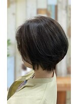 ヘアー アンアン(Hair AnAn) ボリューム出にくい方でも流行りの丸みショートに