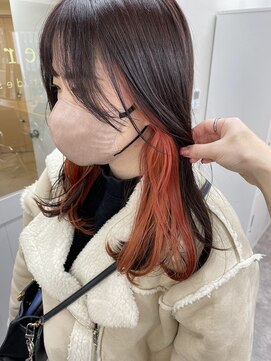 ヴェルダ 池袋店(verda) インナーコーラルピンクカラー