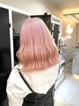 ラピス 大阪アメ村店(Lapis) ピンクだけとは言わず色系も得意です！！