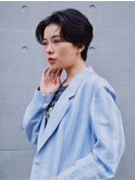 ボブ/グレージュ/大人女性/レイヤー/ショート[代々木上原]