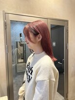 ラボヌールヘアーグレース 門前仲町店(La Bonheur hair grace)&nbsp;コーラルピンク