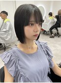 GRAND LINE北村斗和 縮毛矯正毛ボブ