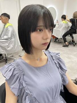 グランドライン(GRAND LINE) GRAND LINE北村斗和 縮毛矯正毛ボブ