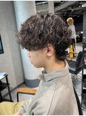 NEXTNEO【櫻田】マッシュウルフ　波巻きスパイラルパーマ