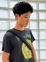 ビビディ バビディ ブー 河原町三条店(Bibbidi.bobbidi.boo)&nbsp;メンズ ショートバング 【 フェザーショート 】