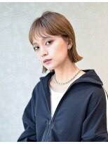 ルーチェ 綱島(Luce)&nbsp;チェリーブラウン/ミニウルフ/デジタルパーマ[綱島］