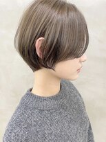 レターバイノベル(letter by novel)&nbsp;大人ショートボブ丸みショートカットマッシュショート前髪あり