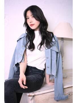 レム 武蔵小杉店(REM) 艶髪×波巻ウェーブロング