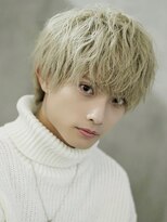 リップス 表参道店(LIPPS) ホワイトブロンドマッシュ