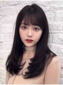 韓国ヘア/韓国スタイル/縮毛矯正/髪質改善/レイヤーカット