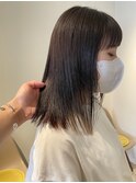【CROP】白髪ぼかし×髪質改善水素カラー×グレージュ