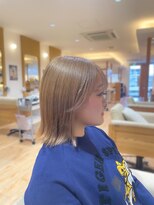 チャンプ 瓢箪山店(Champ)&nbsp;ハイトーン×ボブ×髪質改善ストレート