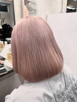 ヘアサロン ドット トウキョウ カラー 町田店(hair salon dot. tokyo color)&nbsp;ホワイトブロンド/外ハネボブ/ブルーブラック/ワイドバング/町田