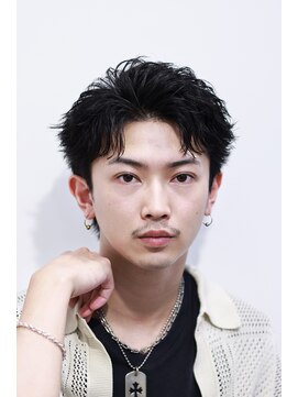 メンズサロン ルーツ 巣鴨(メンズサロン roots) かき上げツイスパ