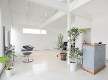 コフ(kopf)の雰囲気(白を基調とした落ち着いた店内)