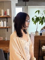 ロカリタ キョウト 四条大宮店(ROCAReTA kyoto)&nbsp;レイヤーカット+艶カラー