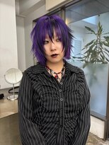 レコ 渋谷(LECO) 重めシャギーウルフデザインカラー