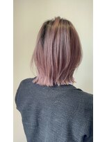 ハイク(HYKE)&nbsp;バレイヤージュ履歴☆くすみピンク