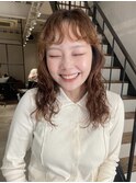 ロングパーマ/畑段/Nary六角/京都美容室